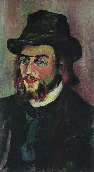 Suzanne Valadon Portrait of Erik Satie France oil painting art